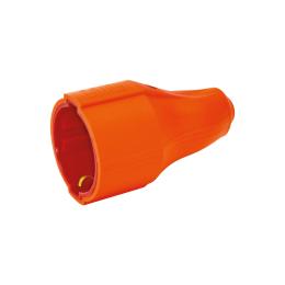 Штепсельне гніздо Horoz Electric з заземленням каучукове 16А (300-001-805)