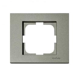 Рамка одинарна GRANO антрацит (400-130000-096)