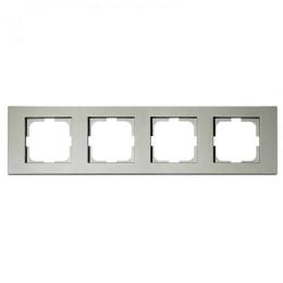 Рамка 4-на GRANO антрацит (400-130000-228)