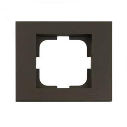 Рамка одинарна GRANO мока (400-190000-096)
