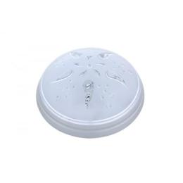 Світильник пластиковий Уфо Horoz Electric Троянда Вітрів срібло (400-201-101)