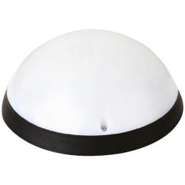 Світильник пластиковий Horoz Electric Акуа Повна Місяць Опал з датчиком руху чорний (400-223-115)