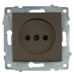 Механізм розетки одинарної Grano мока (600-000319-215)