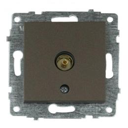 Механізм розетки телевізійної прохідної GRANO мока (600-000319-224)