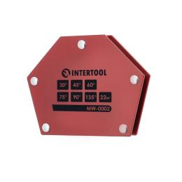 Тримач магнітний для зварювання трапеція, 22 кг, 115×90×17 мм INTERTOOL MW-0002