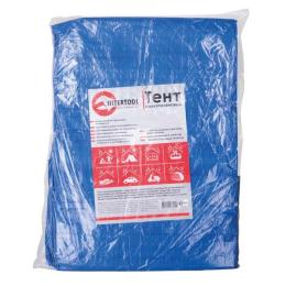 Тент водонепроникний, поліетиленовий, 3*5 м з люверсами INTERTOOL AB-0305