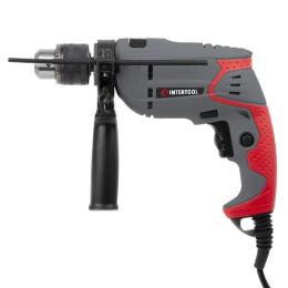 Дриль ударна 550 Вт,0-2800 об/хв, 1.5-13 мм, реверс, плавне регулювання INTERTOOL DT-0107