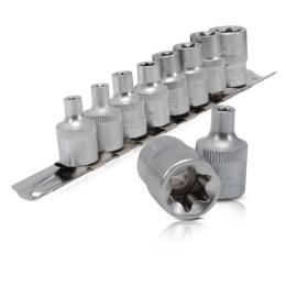 Набір головок Torx 8 од, E5-E16,3/8 INTERTOOL ET-6015