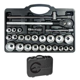 Професійний набір інструментів 3/4,26 од. INTERTOOL ET-6026