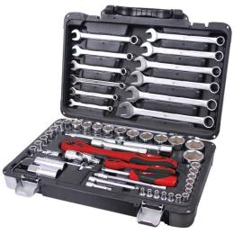 Професійний набір інструментів 1/4 & 1/2 61 ед INTERTOOL ET-6061