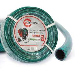 Шланг для поливу 3-х шаровий 3/4,20 м, армований PVC INTERTOOL GE-4043