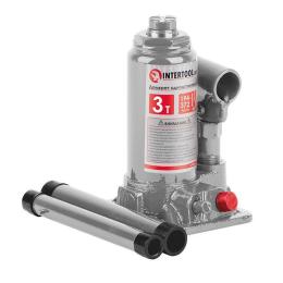 Домкрат стовпчик одноштоковий 3т, в пластиковому кейсі INTERTOOL GT0052