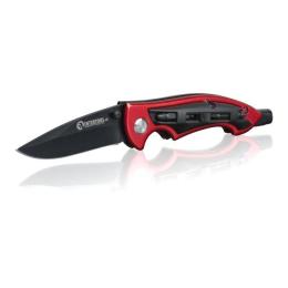 Ніж складаний 206 мм, ручка алюміній + пластик, 4 викруткові насадки. HT-0592 Intertool