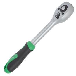 Рукоятка з храповим механізмом на 72 зуба 3/8, Cr-v. INTERTOOL HT-2125