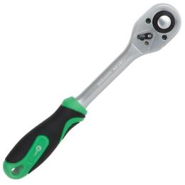 Рукоятка з храповим механізмом на 72 зуба 1/2, Cr-v. INTERTOOL HT-2126