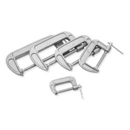 Струбцина тип G, довжина 100 мм INTERTOOL HT-6016