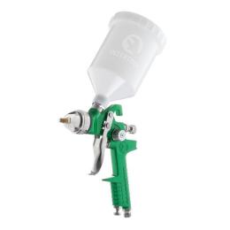 Фарбопульт пневматичний HVLP, форсунка 1.4мм, верхній пластиковий бачок 600мл, 3бар INTERTOOL PT-0118