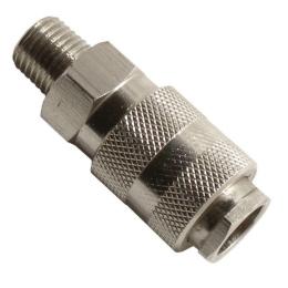 Швидкороз'ємне з'єднання із зовнішнім різьбленням 1/4 INTERTOOL PT-1805