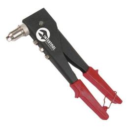 Пістолет заклепувальний ручний, діаметр заклепки 3, 2; 4; 4,8 мм (з поворотом на 90°) INTERTOOL RT-0002