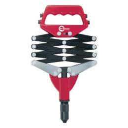 Заклепочник зі складним важільним механізмом, діаметр заклепки 2,8; 3, 2; 4; 4,8 мм INTERTOOL RT-0007