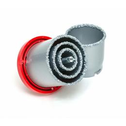 Набір корончастих свердел для плитки 4 од. c вольфрамовим напиленням INTERTOOL SD-0429