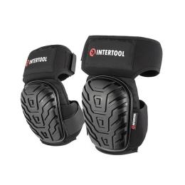Наколінники захисні, протиковзкі накладки з ПВХ, тканину 600D, гелеві подушки, неопренові ремені INTERTOOL SP-0054