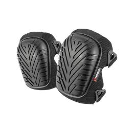 Наколінники захисні, протиковзкі накладки з ПВХ, тканину 600D, гелеві подушки, неопренові ремені INTERTOOL SP-0055