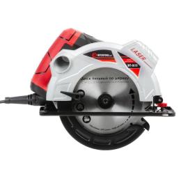 Пила дискова 1500Вт, 5800 об/хв, кут 90-45, глибина розпилу 65-43мм, диск 190мм*20мм, 24 зуба, лазер INTERTOOL WT-0618