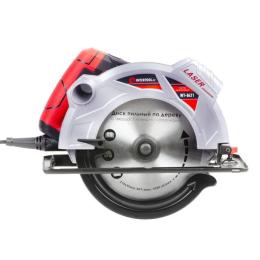 Пила дискова 1800Вт, 5000 об/хв, кут 90-45, глибина розпилу 73-48мм, диск 210мм*30мм, 40 зубів, лазер INTERTOOL WT-0621