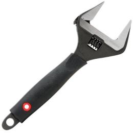 Ключ розвідний 250мм, обрезиненная рукоятка, розлучення губок 50мм, Cr-V XT-0050 Intertool