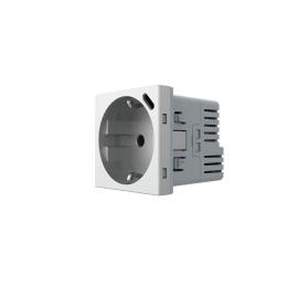 Механізм електрична розетка з портом USB-C Livolo сірий (VL-FCTF16A.UC18W-2IP)