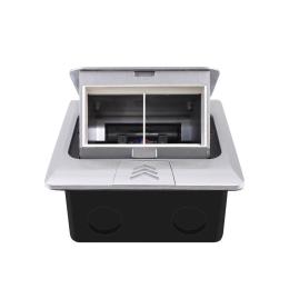 Підлоговий висувний розетковий блок сірий Livolo (VL-SHS016-S)