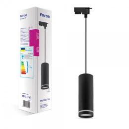 Подвесной трековый светильник Feron ML328-TR черный