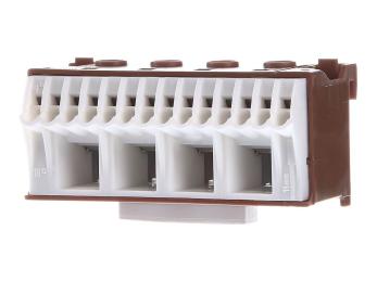 Блок фазних клем 4x16мм2+14x4мм2 Hager