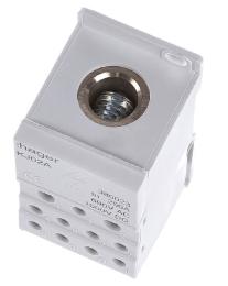 Блок розгалужувальний Hager 400A (вхід 1х150мм2; вихід 2х25х16мм2+4х10мм2)