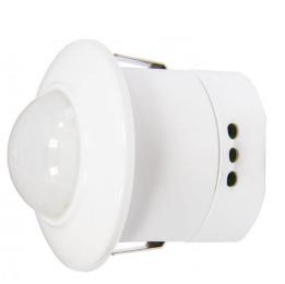 Датчик руху вбудований F&F DR-07 360° 230V/1,5А IP20 білий