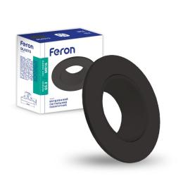 Вбудований поворотний світильник Feron DL0375 чорний