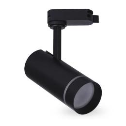 Трековий світильник Feron AL106  10W чорний