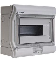 Щит накладний Vector VE110D на 10 модулів Hager