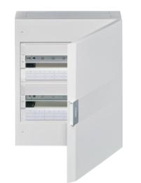 Електрощит Hager Vega VB218PB 36M з білими дверцями