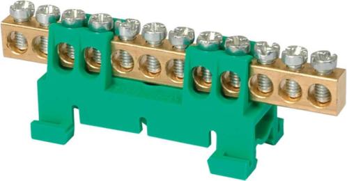 Гвинтова клема SEZ 12/Z (4021) зелений
