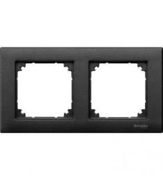 Рамка 2-пост. M-Plan антрацит Merten, MTN486214