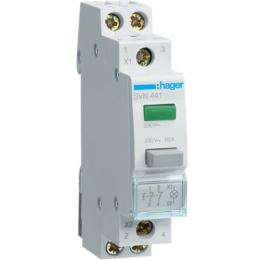 Зелена кнопка з LED з індикатором SVN441 2НC