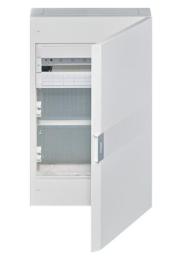 Дворядний гібридний щит Hager Vega VB318MMP 18M з білими дверцятами