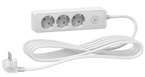 Подовжувач Schneider Electric ST9435W на 3 місця (5м) білий