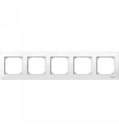 Рамка 5-пост. M-Plan Полярно-білий Merten, MTN515519