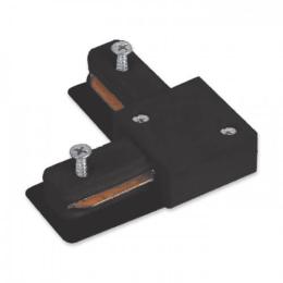 Кутовий конектор Feron 6680 LD1005 для однофазного вбудованого шинопроводу (чорний)