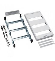 Блок Univers, 3 шини TS35 3x12 модулів, для модульних апаратів з клемами PE/N, 450x250, Hager