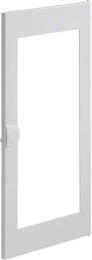 Білі двері Hager VZ133N для 3-рядного щита Volta з прозорим вікном