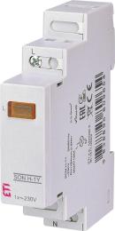 Однофазний індикатор наявності напруги ETI 002471554 SON H-1Y (1x Жовтий)